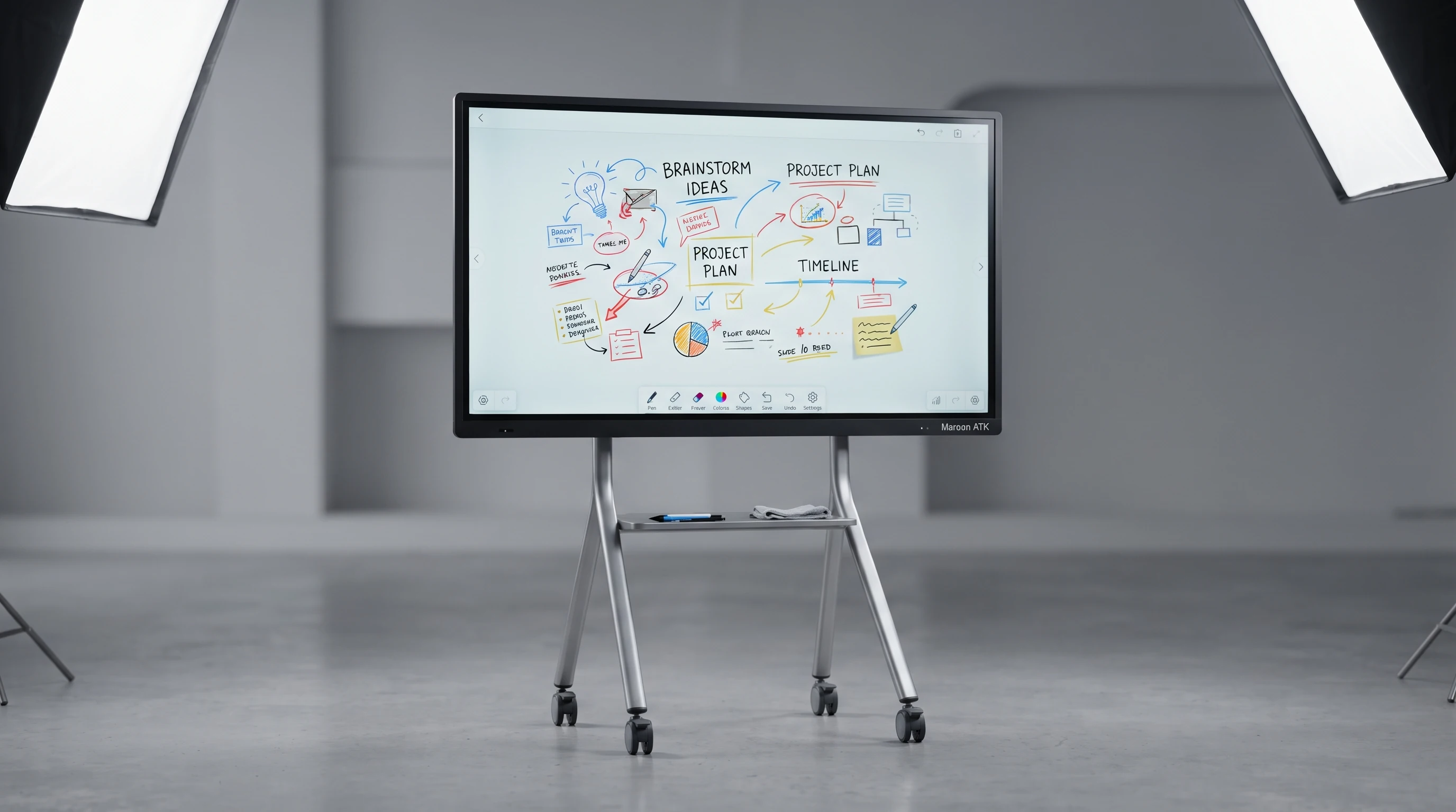 Digital Whiteboard Portable