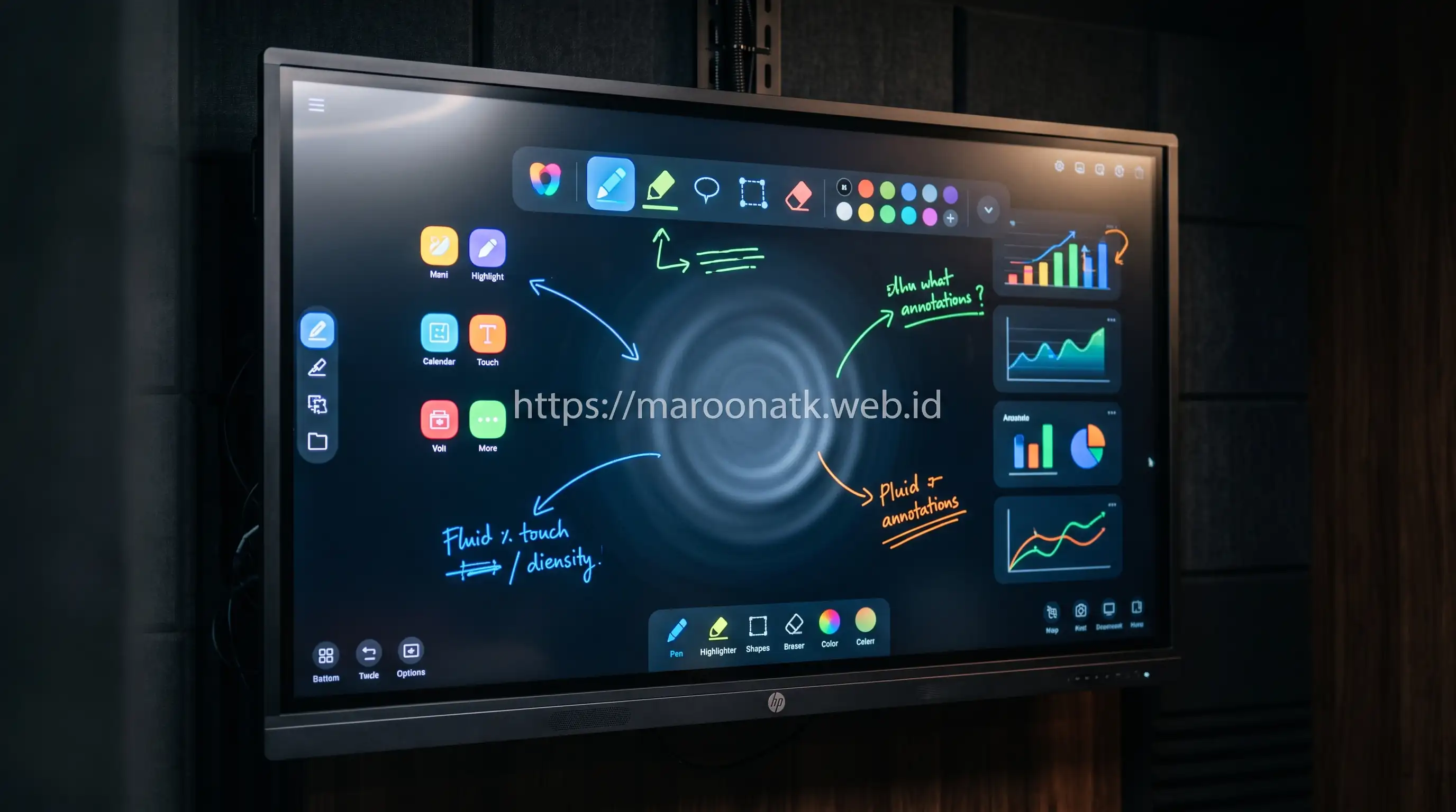 Smart Board Interactive Whiteboard 86 Inch
