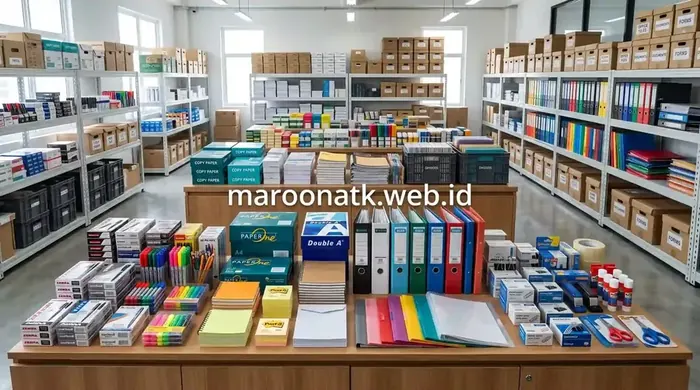 Kategori ATK Kantor Dikelompokkan Rapi Berdasarkan Fungsi Pengadaan dan Starter Kit