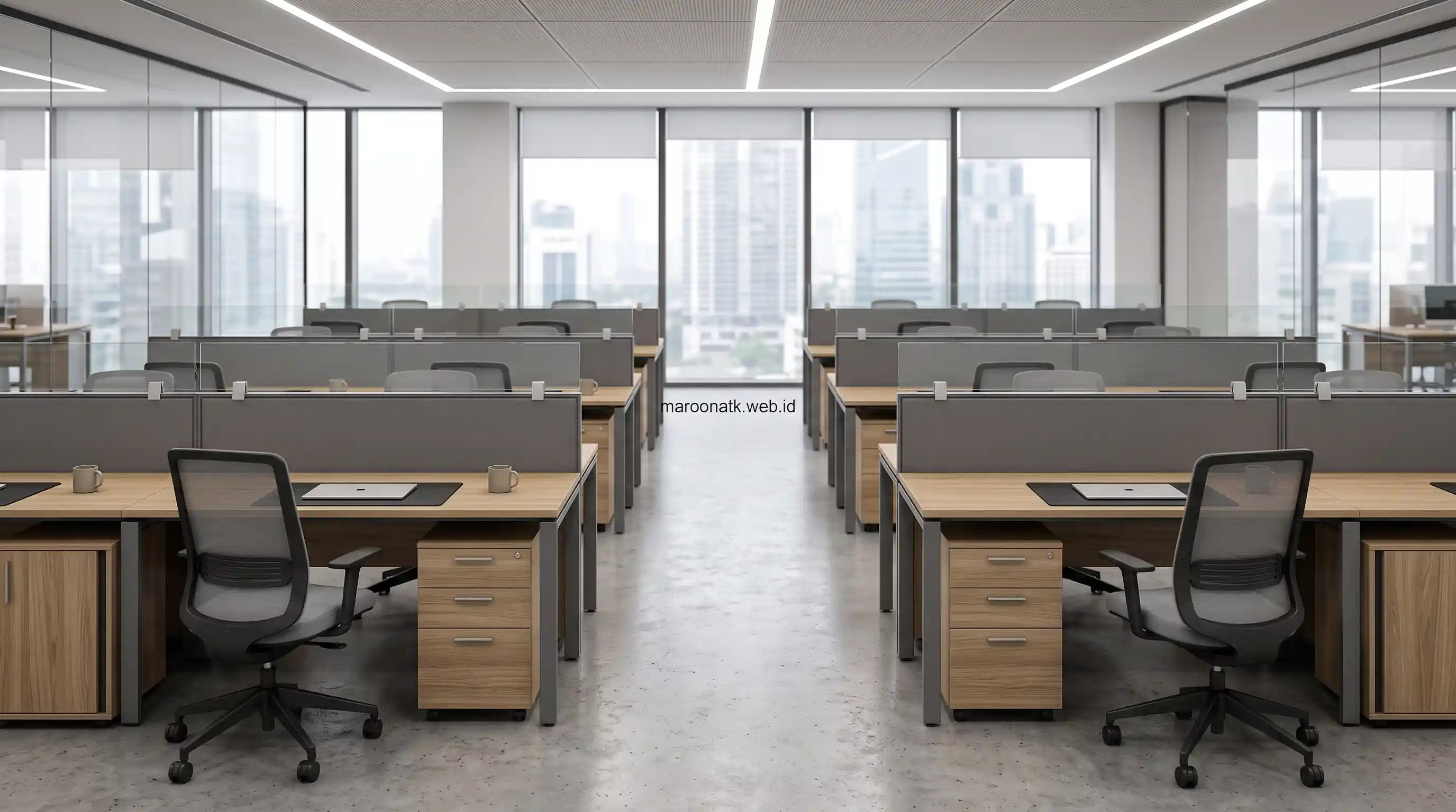 Paket Workstation Furniture Kantor untuk Startup dan Perusahaan