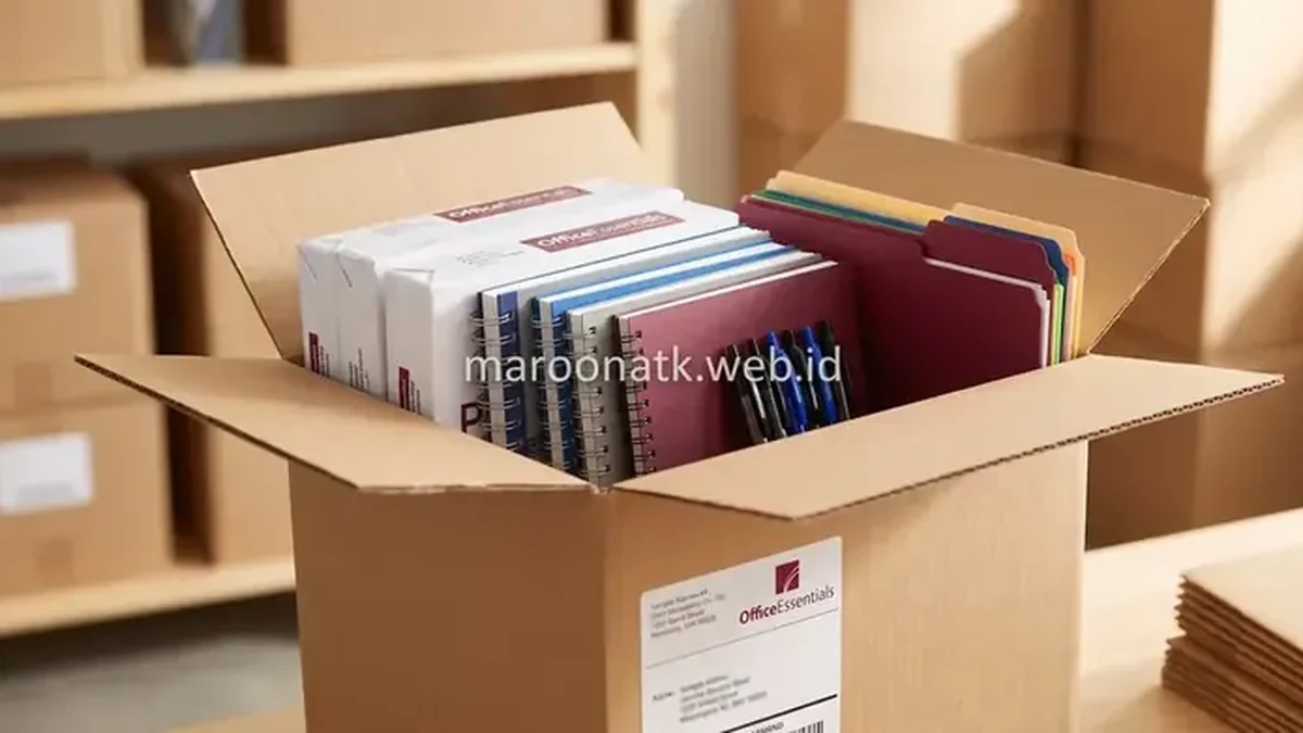 Cara Menyusun Paket Pengadaan ATK Sesuai Jumlah Staf