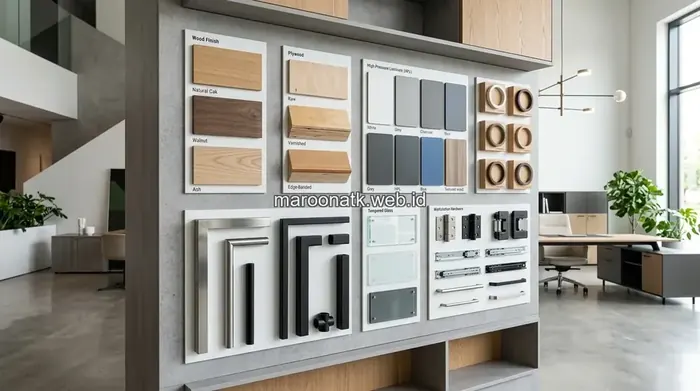 Panduan Teknis Memilih Material Pengadaan Furniture Kantor yang Awet