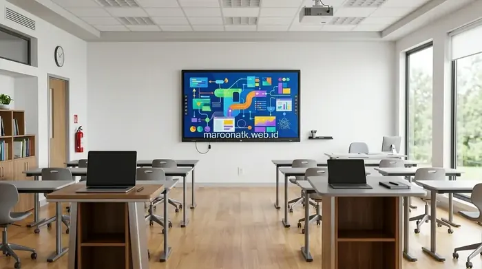 Pengadaan Interactive Flat Panel Sekolah: Transformasi Smart Classroom Modern