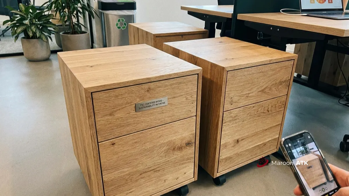 Tren Material Ramah Lingkungan untuk Custom Furniture Kantor Masa Kini