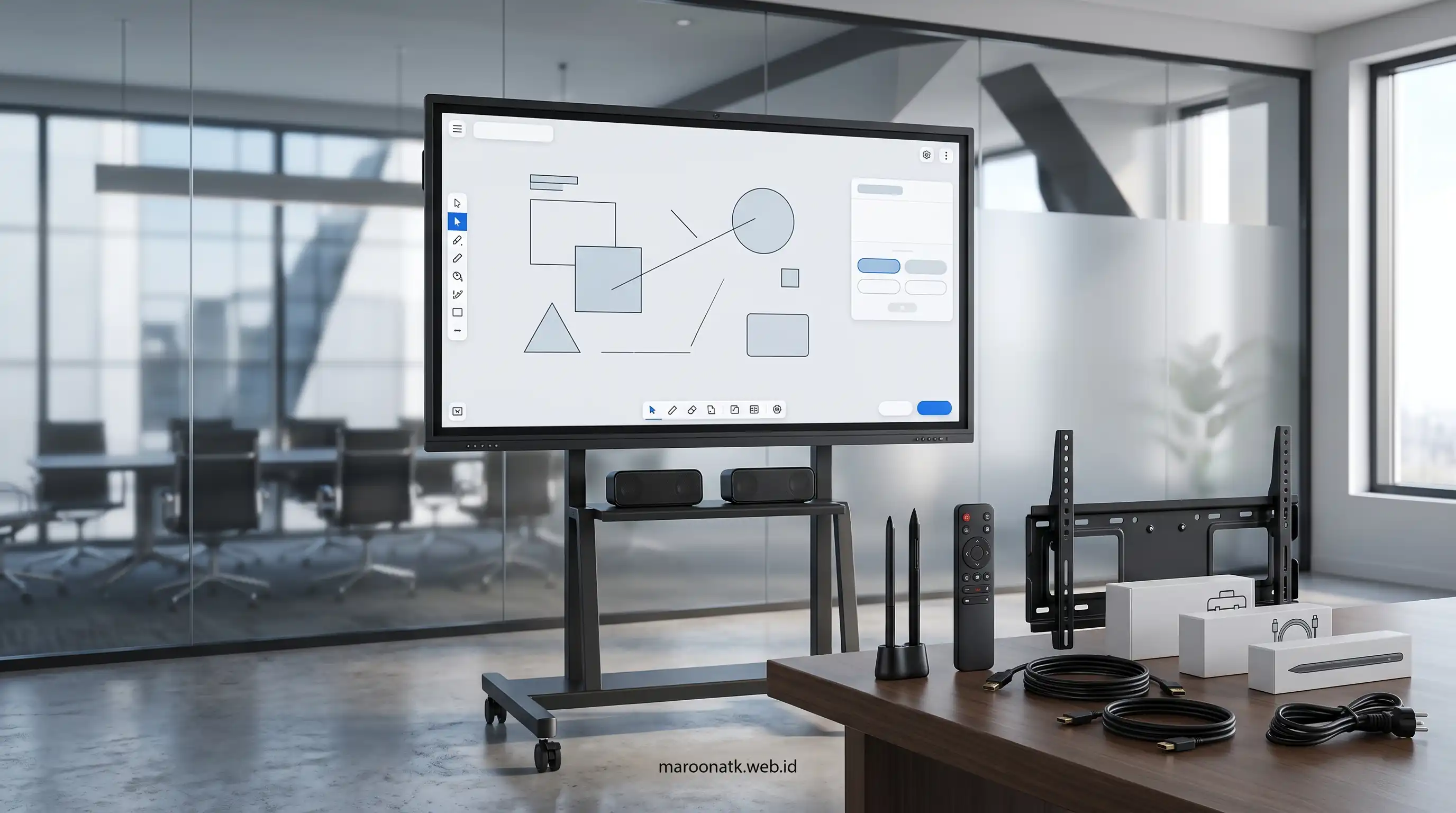 Interactive Flat Panel dan Aksesori Original untuk Pengadaan Institusi